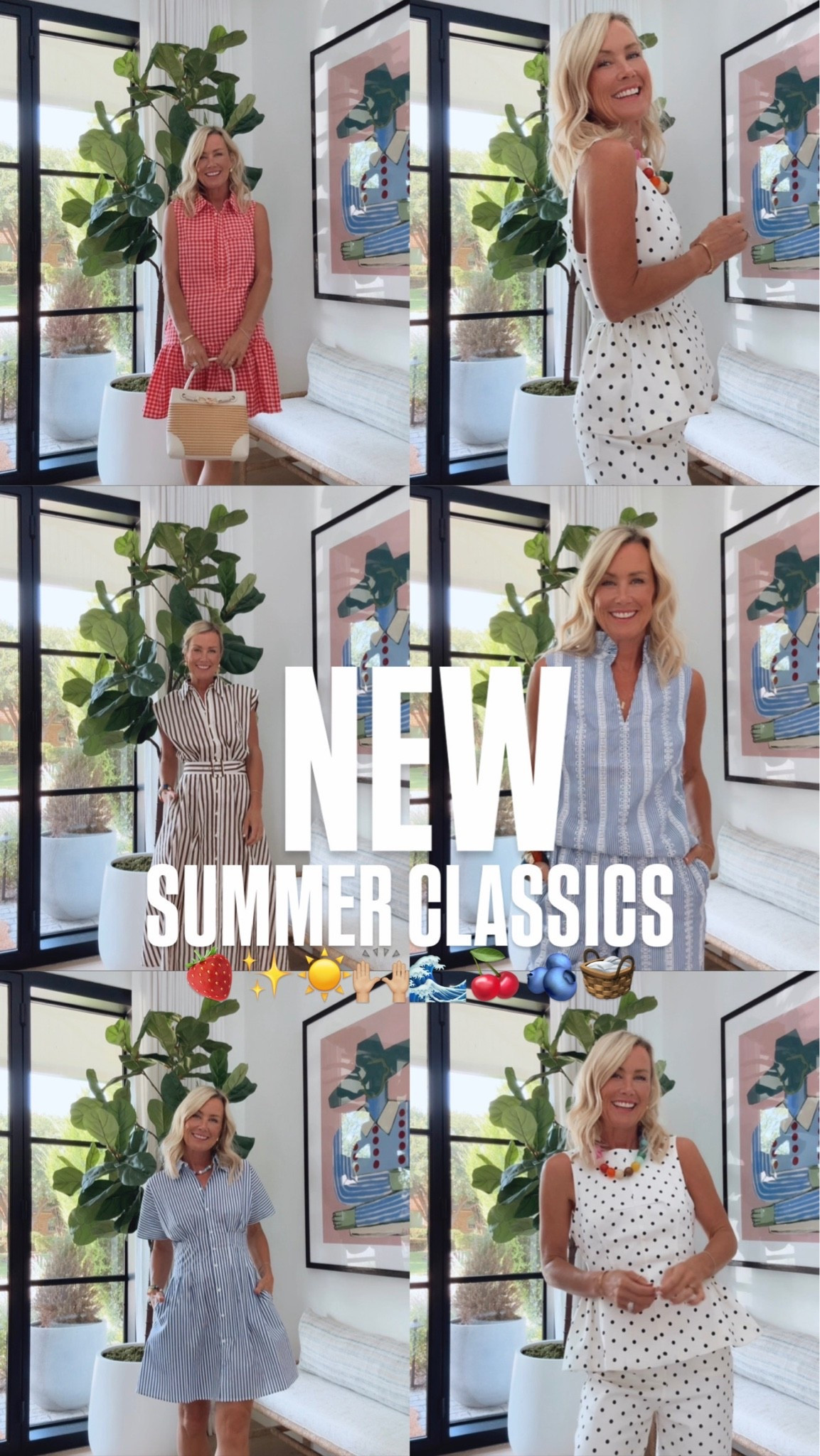 Adorable new summer classics! Love these looks for summer!

#LTKootd #LTKgrwm #LTKOver40