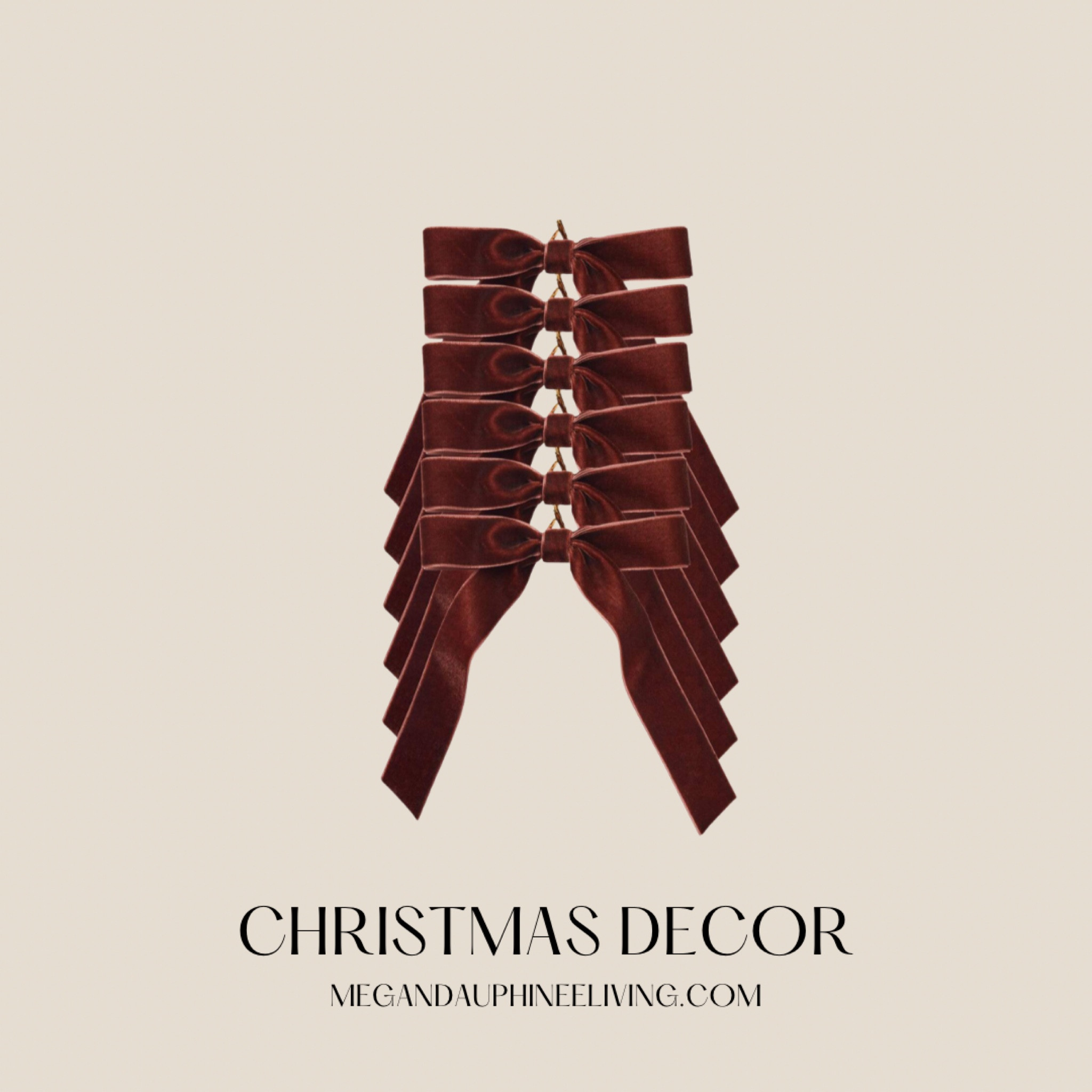 Christmas bows brown velvet super cute for tree, garland or wreaths!


#LTKcanada