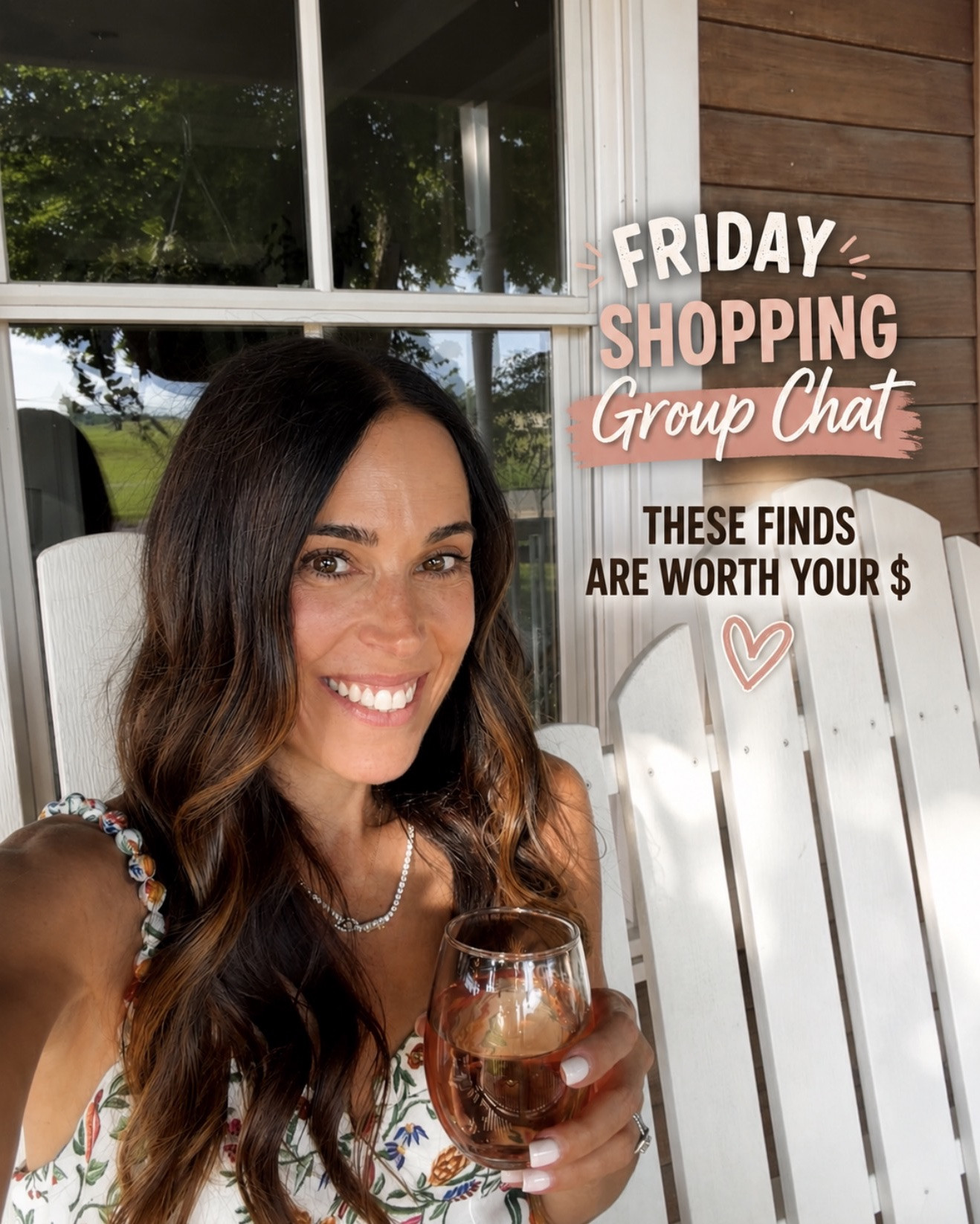 Friday Shopping Group Chat is officially open. ☕🛍️

If we were texting over coffee this morning, these are the finds I’d be sending you first.

✨ Jeans that actually make getting dressed easier.
✨ The white tee I can’t stop reaching for.
✨ A few affordable pieces that look way more expensive than they are.
✨ The beauty find that genuinely surprised me.
✨ And one cozy fall pick I’d grab before everyone starts thinking about fall. 🤭

Which find are you adding to your cart first? 👇

💌 Comment SHOPPING and I’ll send you every link.
🔗

#LTKOver40 #LTKSeasonal #LTKmomlife