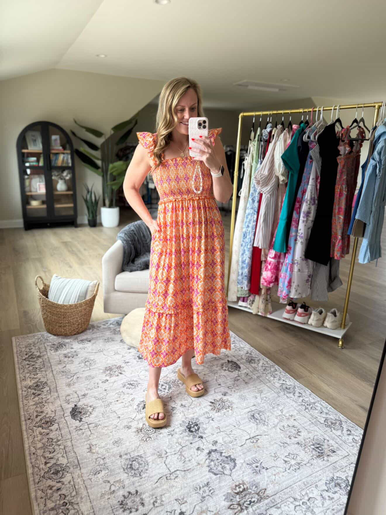 Smocked midi dress

Amazon fashion summer dress summer outfit vacation outfit platform sandals

#LTKgrwm #LTKootd #LTKmomlife