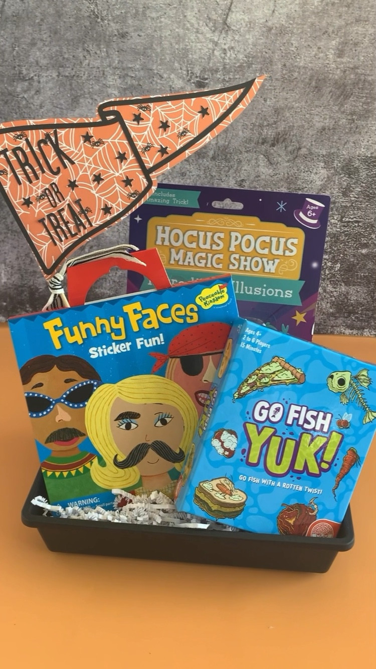 Create the spookiest, most fun-filled Boo Baskets with toys from @mindware! Their unique and engaging toys are perfect for adding a spooky twist to your Halloween treats.  @Mindware offers a fantastic selection of educational and entertaining toys that are perfect for sparking creativity and curiosity in every little monster!  