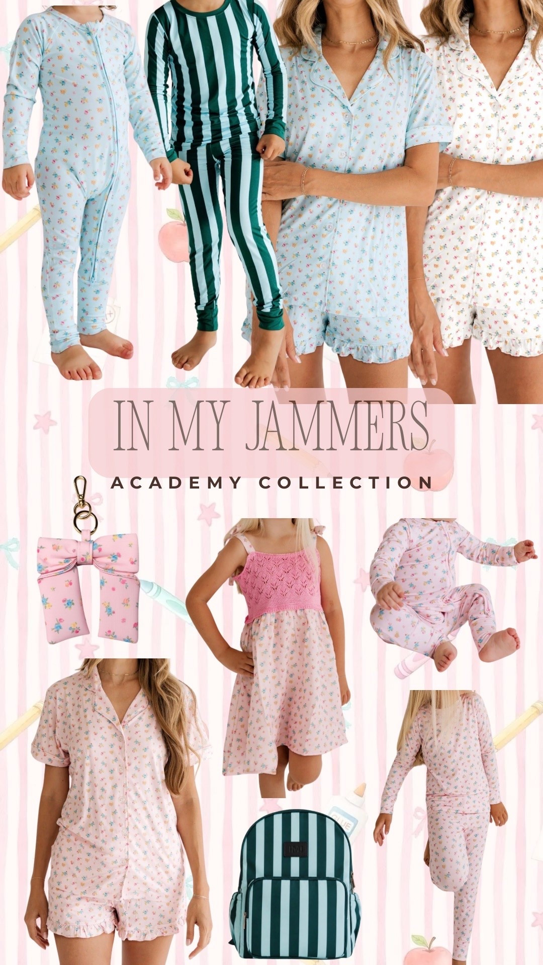 In my jammers new academy collection 🤍🔗