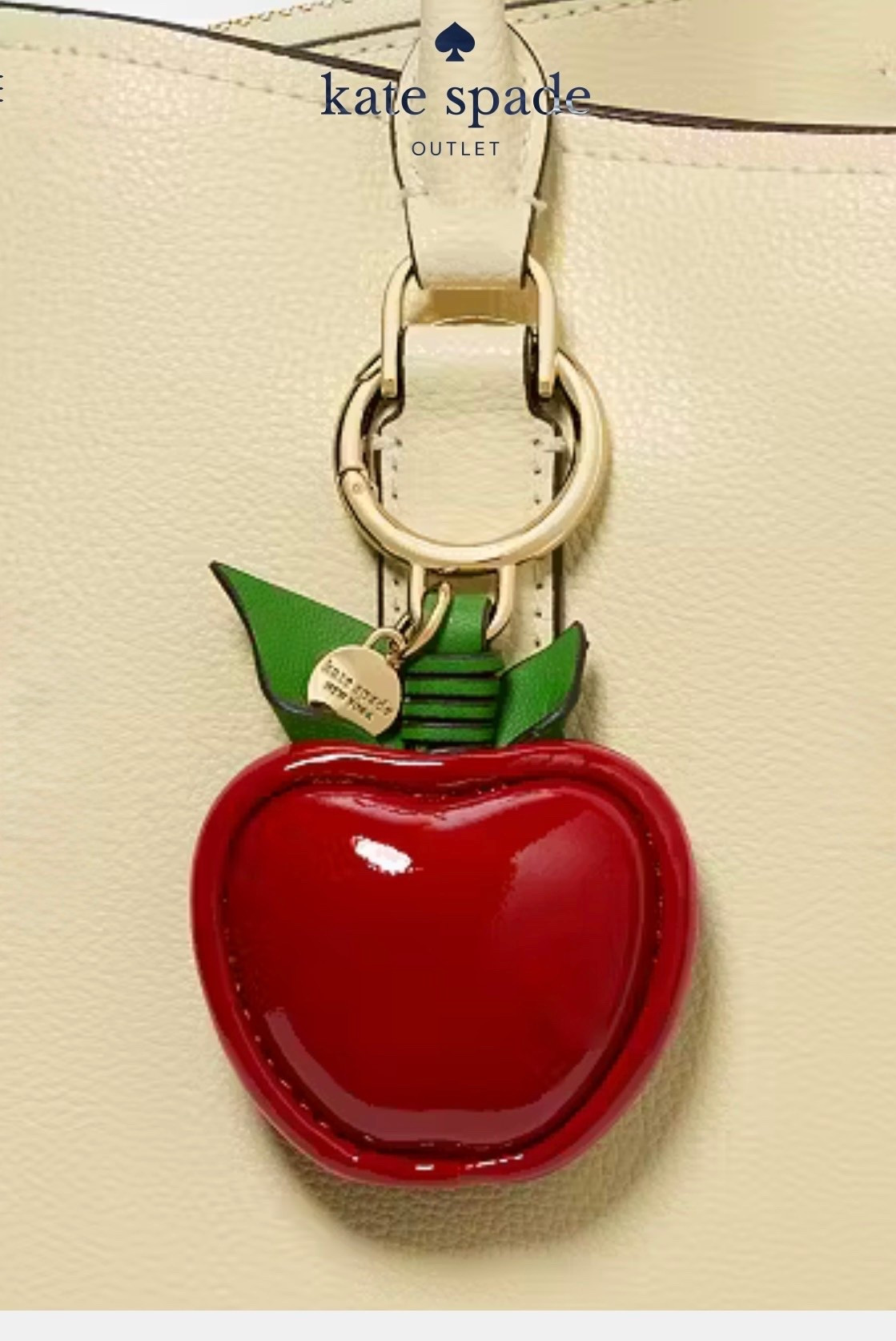 Charmed Big Apple Bag Charm

Give your bag our signature touch with this new patent leather apple charm—a nod to our hometown of NYC.

#LTKootd #LTKTravel #LTKWorkwear