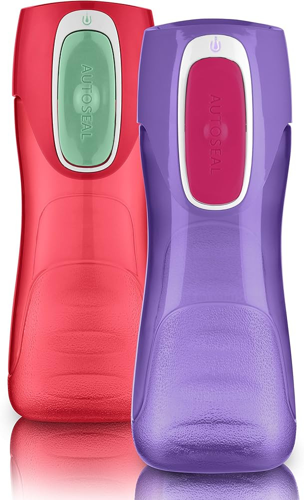 Contigo Trekker Kids Water Bottle with Spill-Proof Lid, 14oz Water Bottle with Leak-Proof Technol... | Amazon (US)