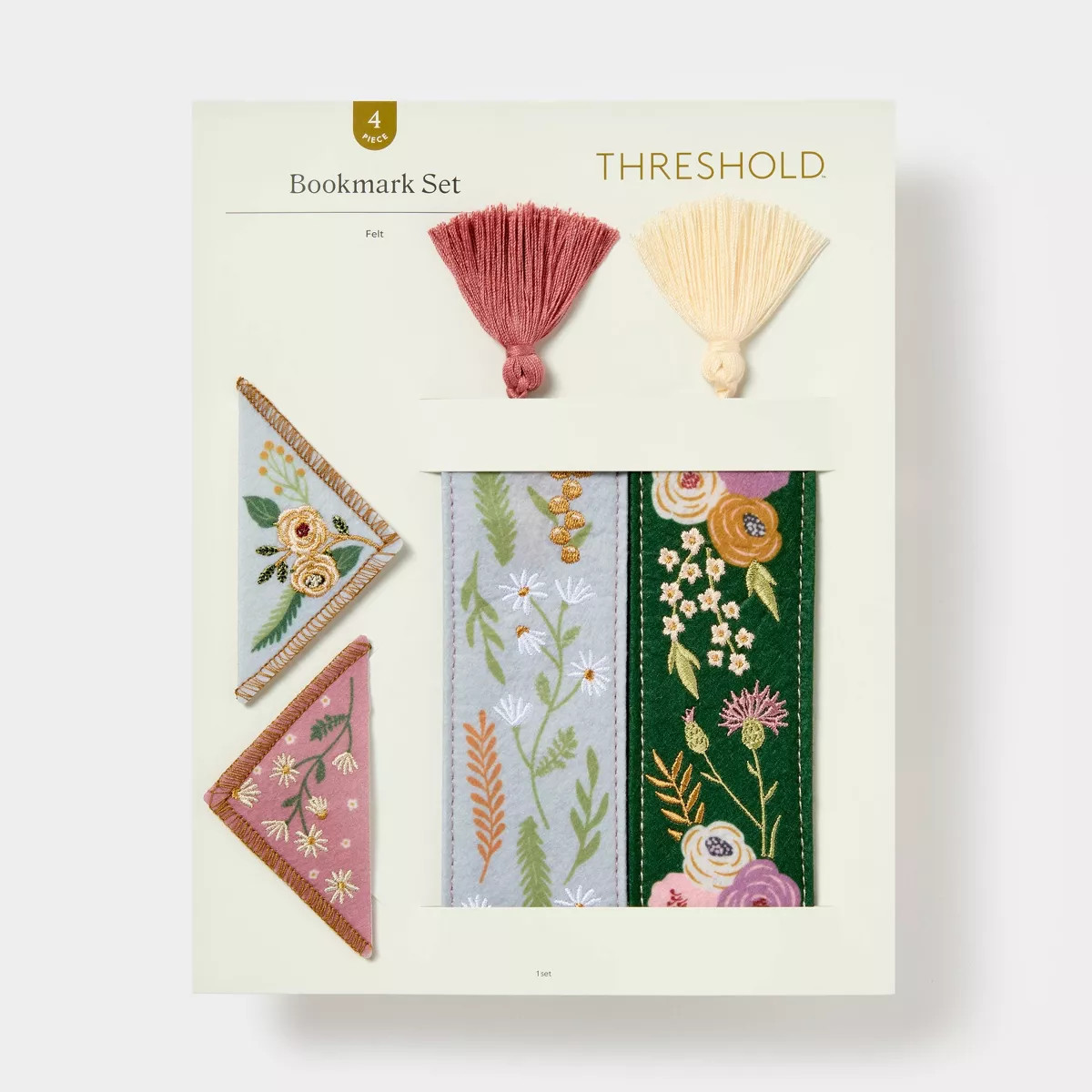 Embroidered Felt Bookmark - Threshold™ | Target