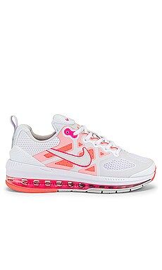Nike W Air Max Genome Sneaker in White, Platinum Tint, & Bright Mango from Revolve.com | Revolve Clothing (Global)