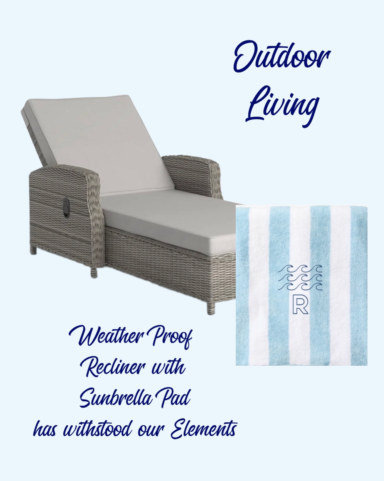 This multiposition recliner is SO comfortable and has lasted our harsh conditions 

#LTKHome #LTKSeasonal