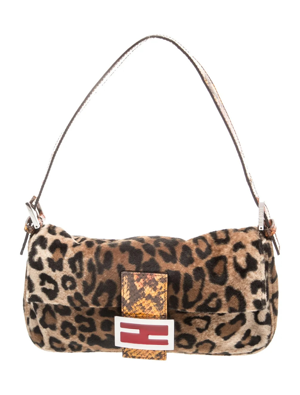 Faux Fur Baguette Bag Vintage | The RealReal