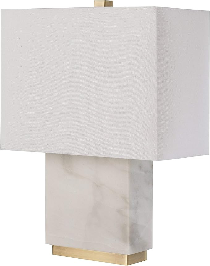 Amazon Brand – Rivet Mid-Century Modern Rectangle Living Room Table Lamp with LED Light Bulb, 1... | Amazon (US)