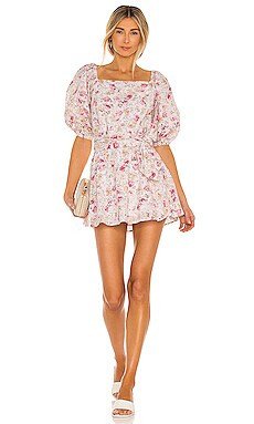 MINKPINK Cecile Off Shoulder Mini Dress in Multi from Revolve.com | Revolve Clothing (Global)