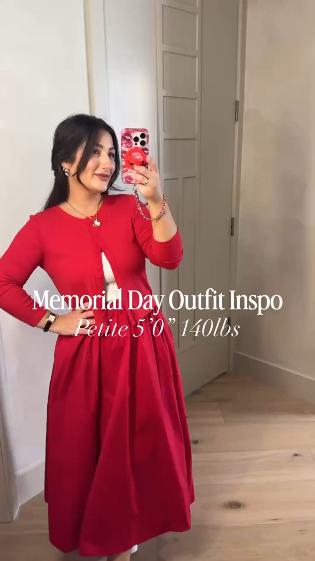 Memorial Day Outfit Inspo! 

Red set size small 

White halter and linen skirt size small 

Blue vertical dress striped small 

Red button top size small and Polka dot denim size 4

Gingham dress size small 

Black romper size small 

White tank size small and blue gingham pants size medium 

Navy set size small 

Black gingham set size small 

Blue tank and red sweatpants size small 

Denim tank size xs and joggers size small petite 

5'0" 140lbs 
Petite friendly outfits
Red, white and blue outfits!

#LTKootd #LTKSeasonal #LTKPetite