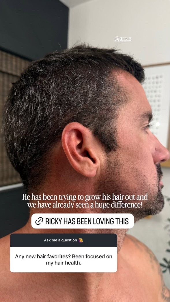Ricky’s hair has grown so much since using the Arrae hair protein!

Hair growth, Arrae, hair protein, hair products