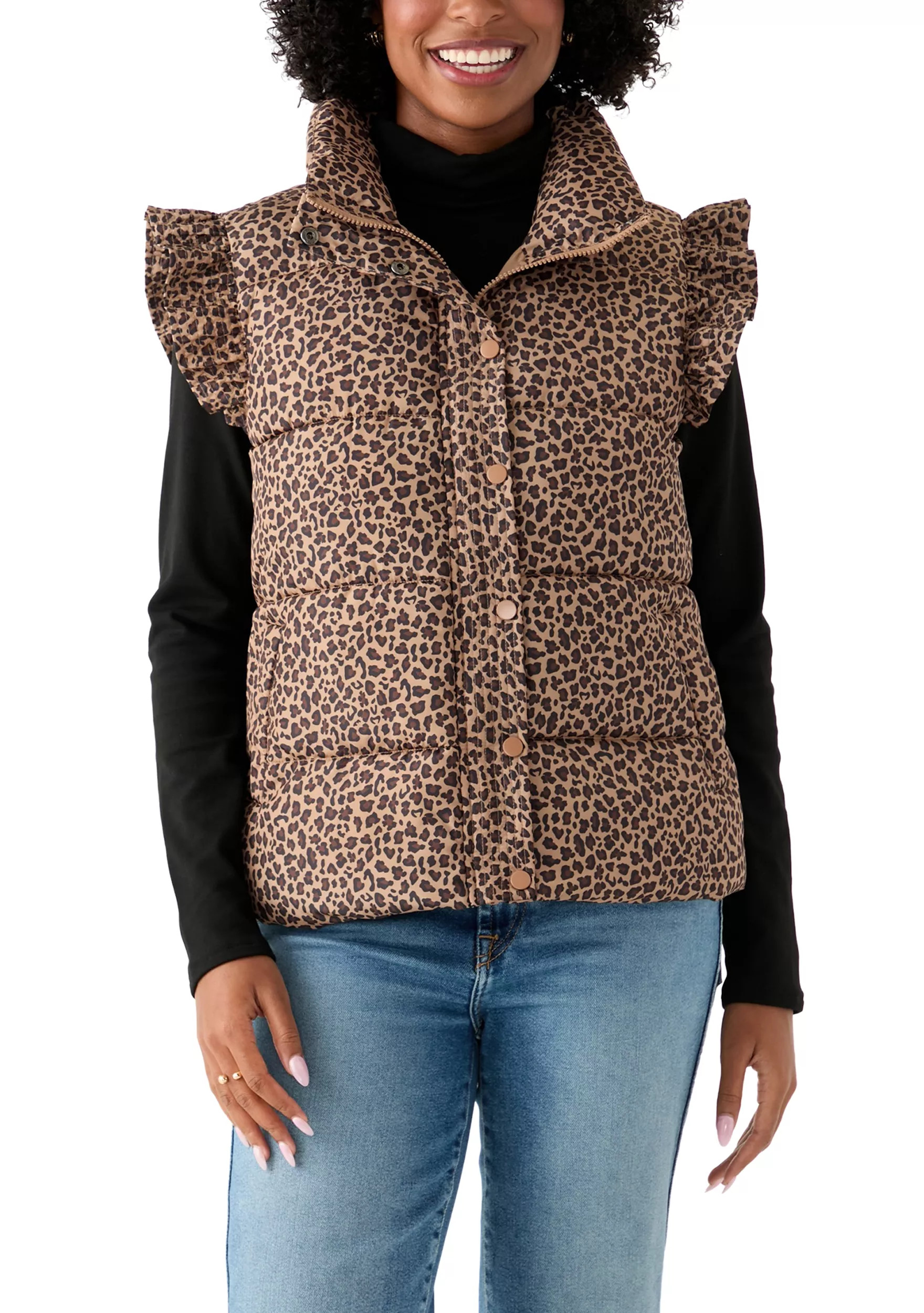 Women's Flutter Sleeve Puffer Vest | Belk
