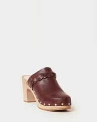 Merrill Espresso Heeled Braid Clog | Loeffler Randall