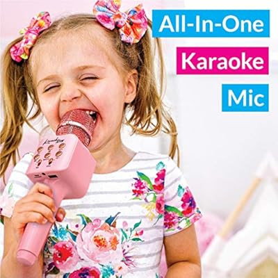 Move2Play Bluetooth Karaoke Microphone for Kids, Toy for 4 5 6 7 8 Year Old Girls and Boys | Amazon (US)