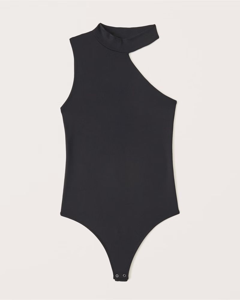 Women's Seamless Asymmetrical Cutout Bodysuit | Women's Tops | Abercrombie.com | Abercrombie & Fitch (US)