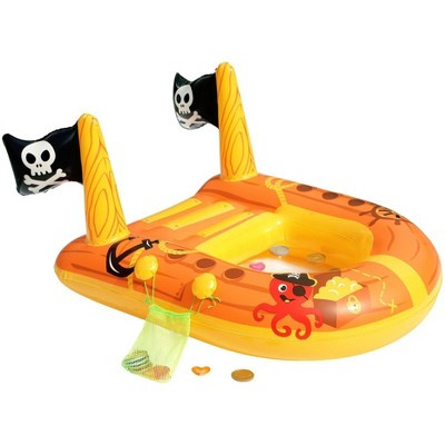 Banzai Treasure Hunt Adventure Boat with Dive Gems and Coins for Pirate Pool Play | Target