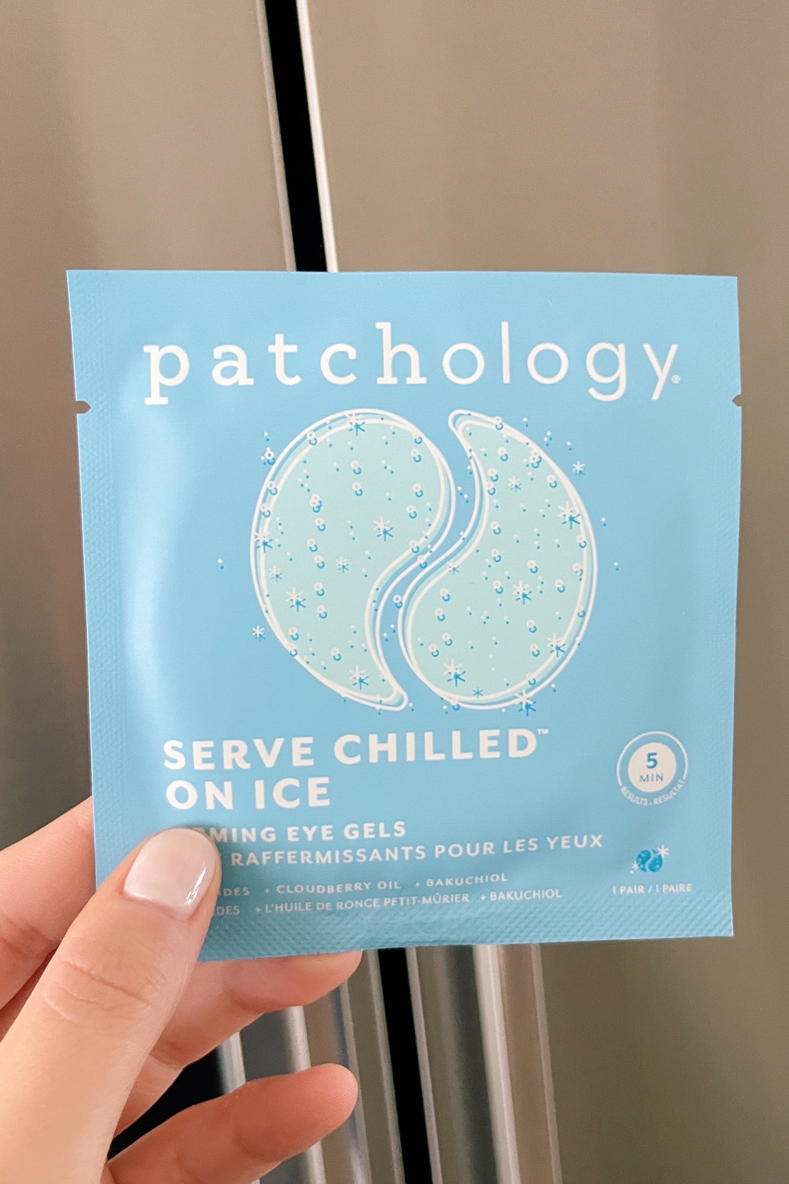 These cooling and depuffing eye patches are currently on sale! $11 for a set of 5! 