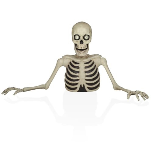 Seasons 65" Halloween Giant Ground Breaking Skeleton Light Up & Sound | Amazon (US)
