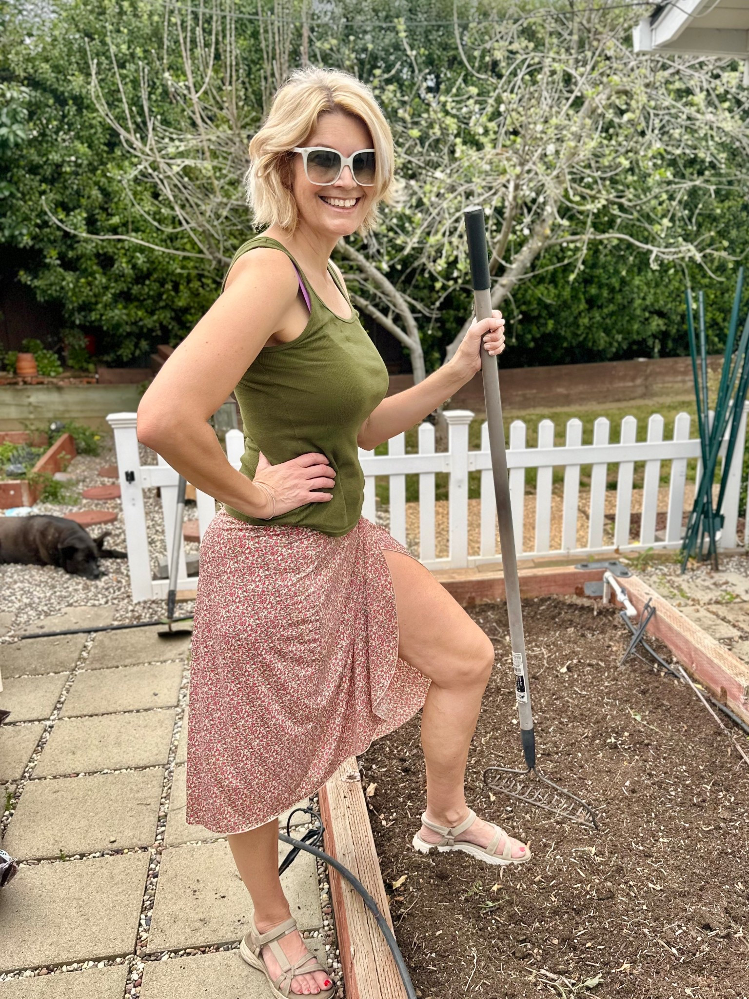 What’s your favorite garden-fresh veggie? 🌱
I don’t usually plant until early April, but the weather has been so nice that I figured I should at least get the garden cleaned out and ready.

I’m thinking about keeping it simple this year and filling most of it with tomatoes and peppers since that’s what we actually eat the most. I love growing cucumbers too, but the last two years they’ve been so bitter I’m starting to take it personally. 😆

What do you always plant every year?

#LTKdayinmylife #LTKHome #LTKSeasonal