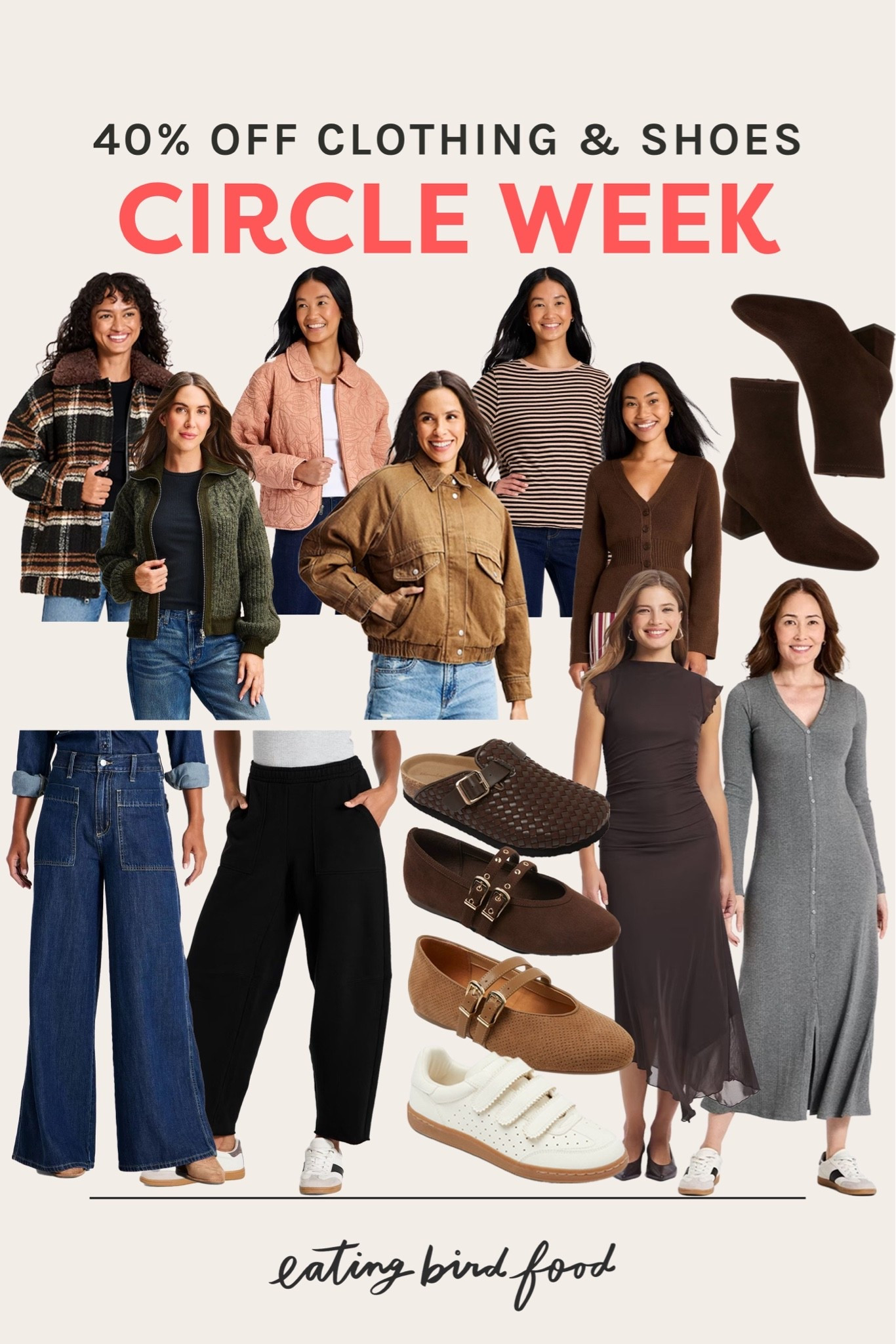 Target deals. Target circle week. Target 40% off shoes. Target 40% off clothing. Target fall shoes. Target fall fashion. Target denim.

#LTKSeasonal #LTKSaleAlert #LTKootd