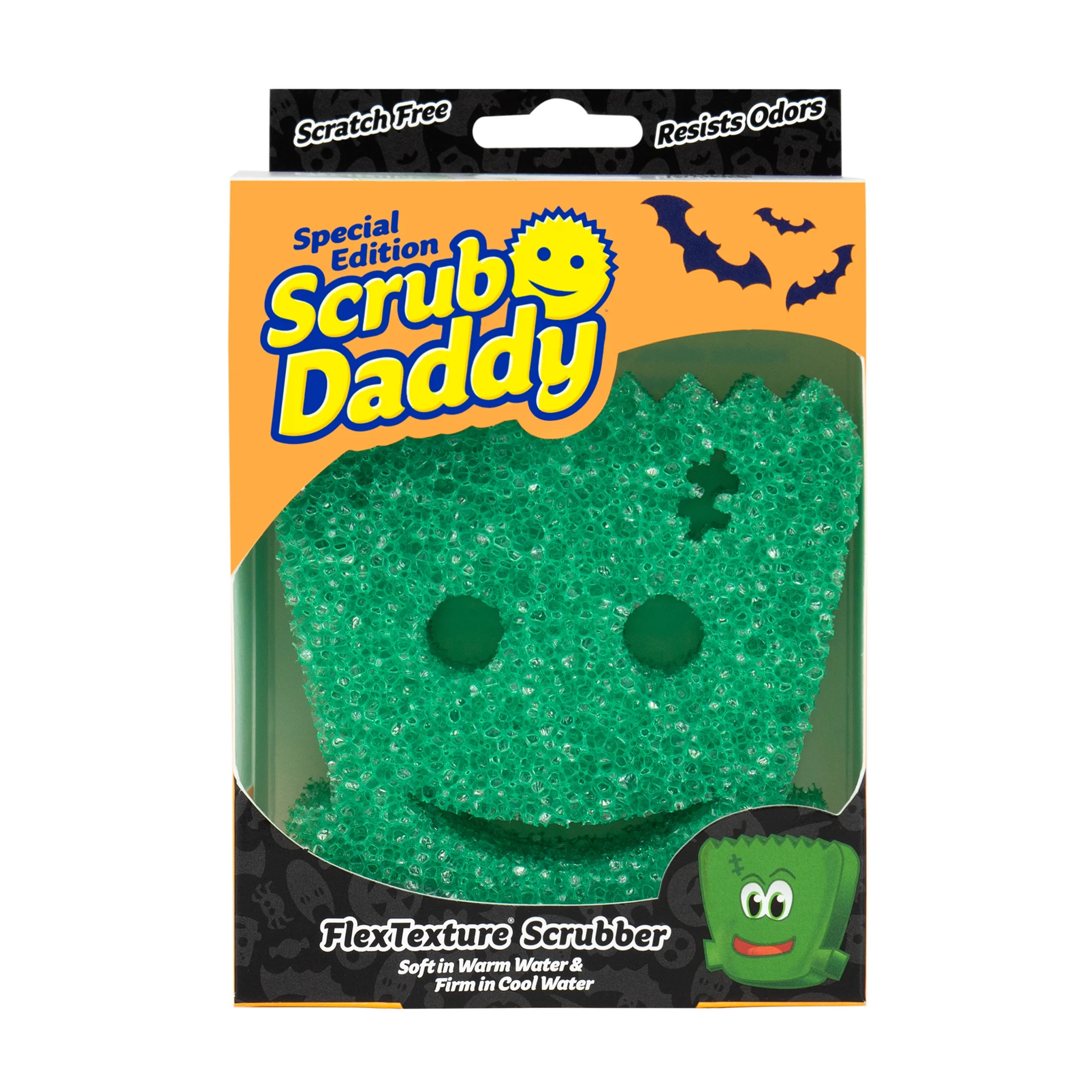 Scrub Daddy Halloween Monster Non-Scratch Cleaning Sponge - Walmart.com | Walmart (US)