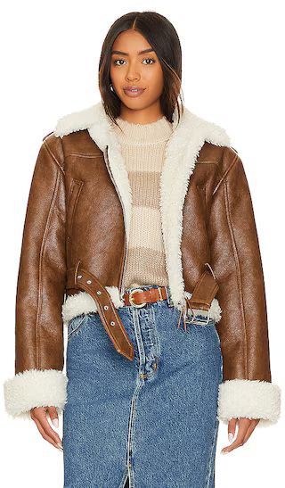 Aparna Jacket in Brown | Revolve Clothing (Global)