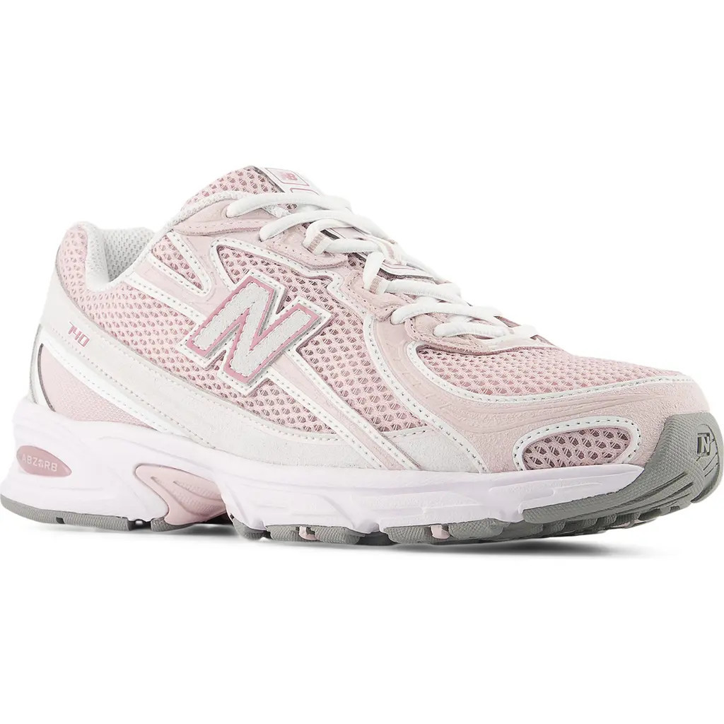 New Balance Gender Inclusive 740 Sneaker in Stone Pink/Rosewood at Nordstrom, Size 9.5 Women's | Nordstrom