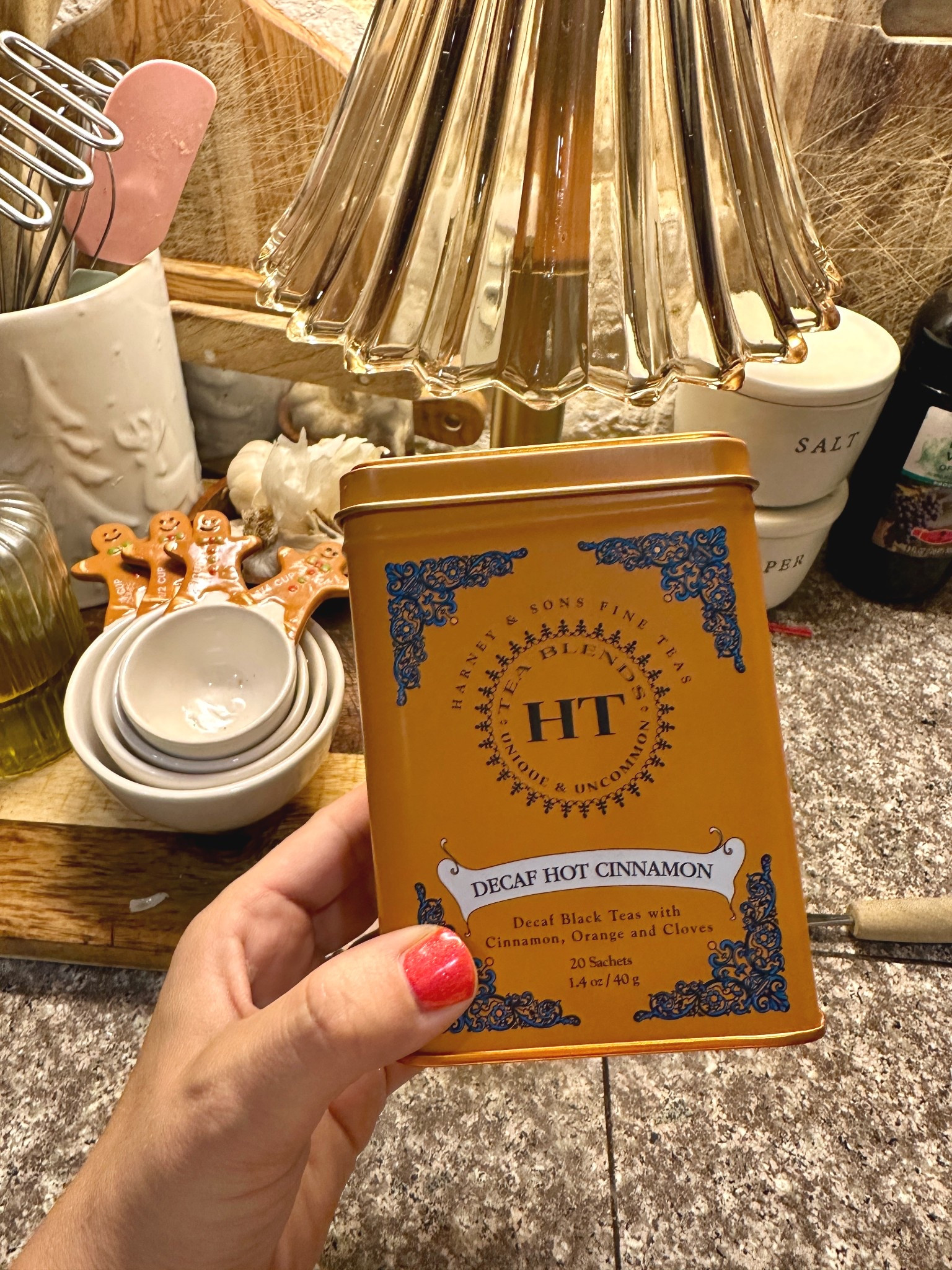 My new nightly cozy tea ritual. 🤍✨
A friend recommended this cinnamon-spice blend and it’s been in my cup every night this week. Linking it here because it’s warm, comforting, and perfect for winding down. 

#LTKHoliday #LTKGiftGuide #LTKfoodie