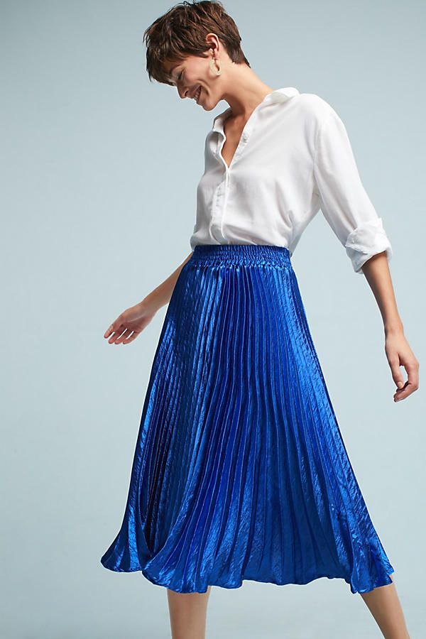 Gemma Pleated Skirt | Anthropologie (US)