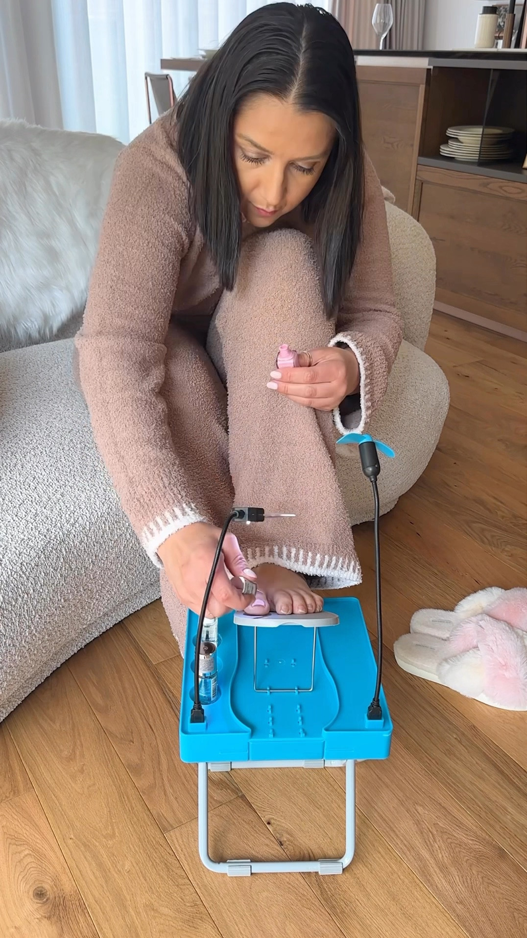 How cool is this pedicure foot rest?! I used to hate doing my toe nails at home now it’s so easy and fun!! 

#LTKFindsUnder50 #LTKSeasonal