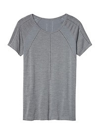 Foothill Heather Tee | Athleta