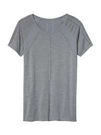 Foothill Heather Tee | Athleta