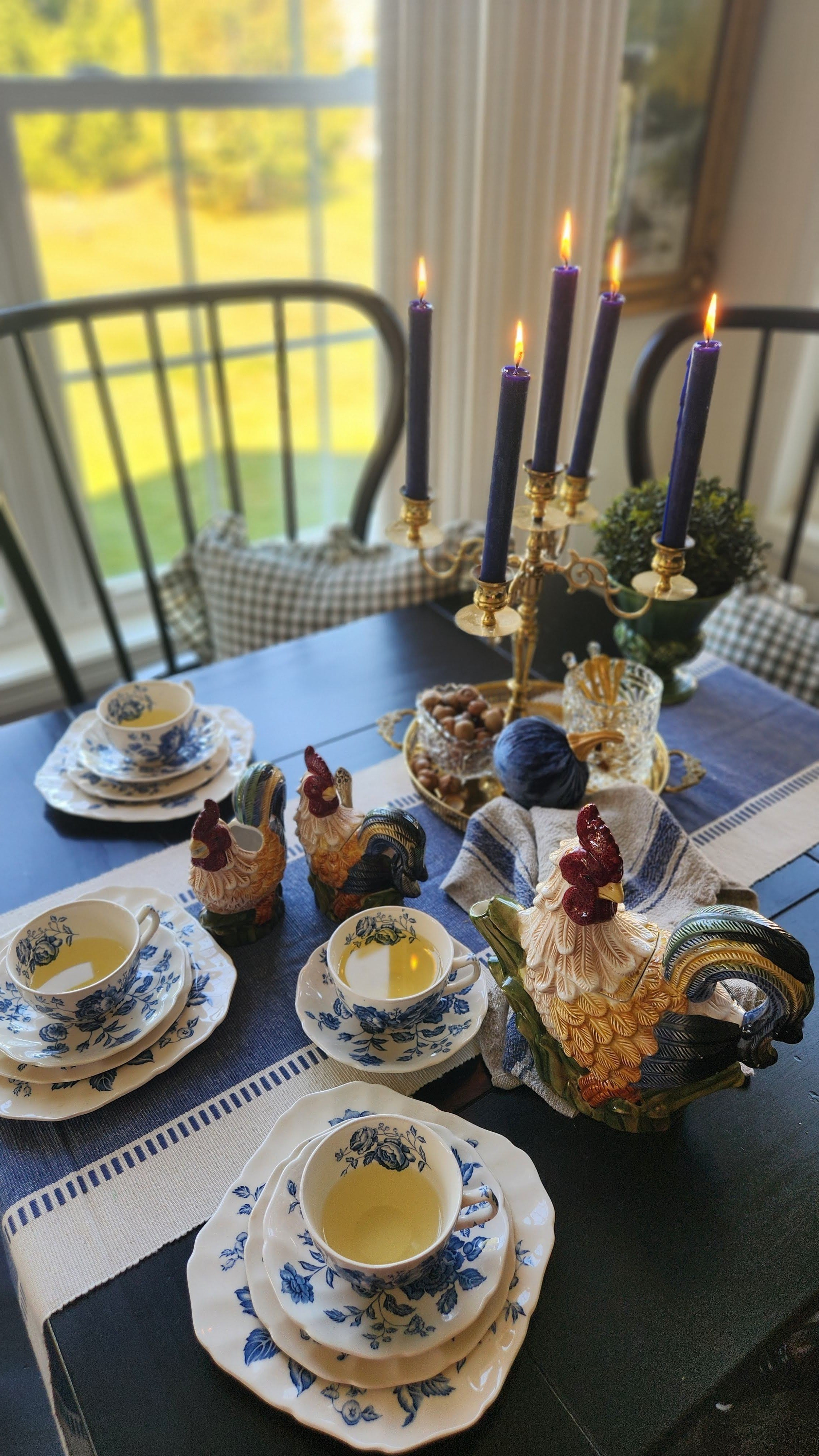 Autumn breakfast table | rooster teapot | 

#LTKSeasonal #LTKStyleTip #LTKHome