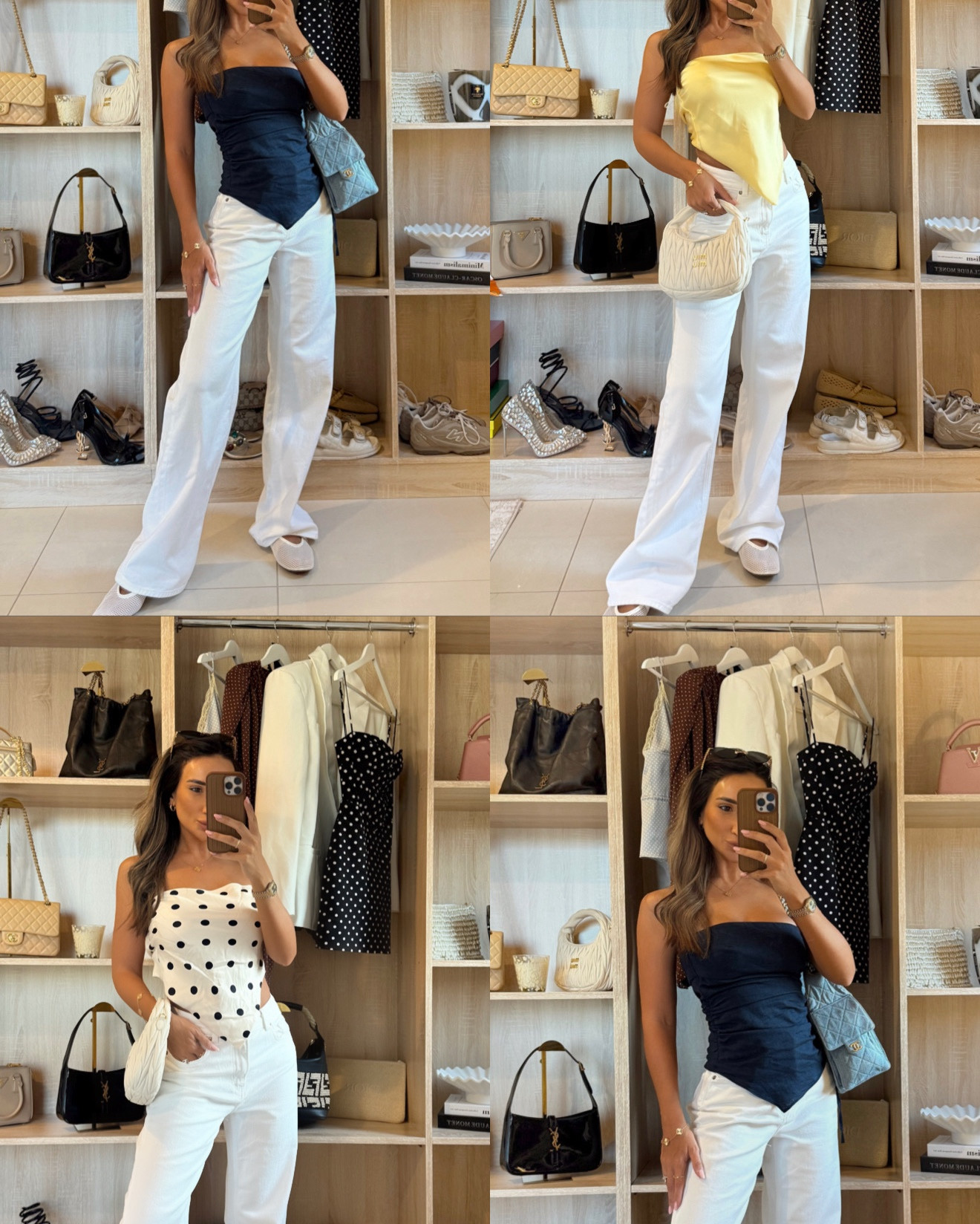 White jeans & summer top 🌞 

#LTKuk #LTKsummer