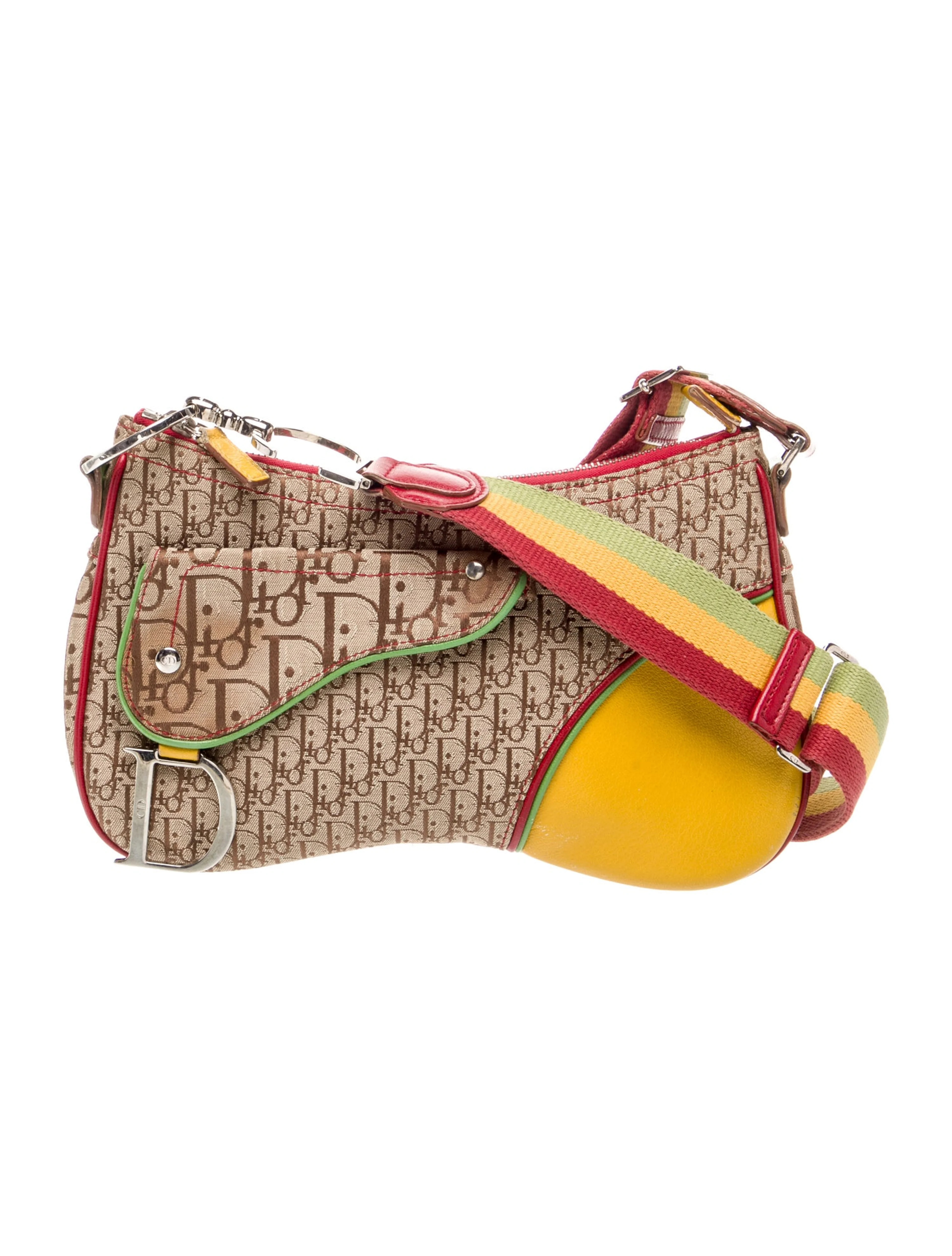 Diorissimo Rasta Vintage Saddle | The RealReal