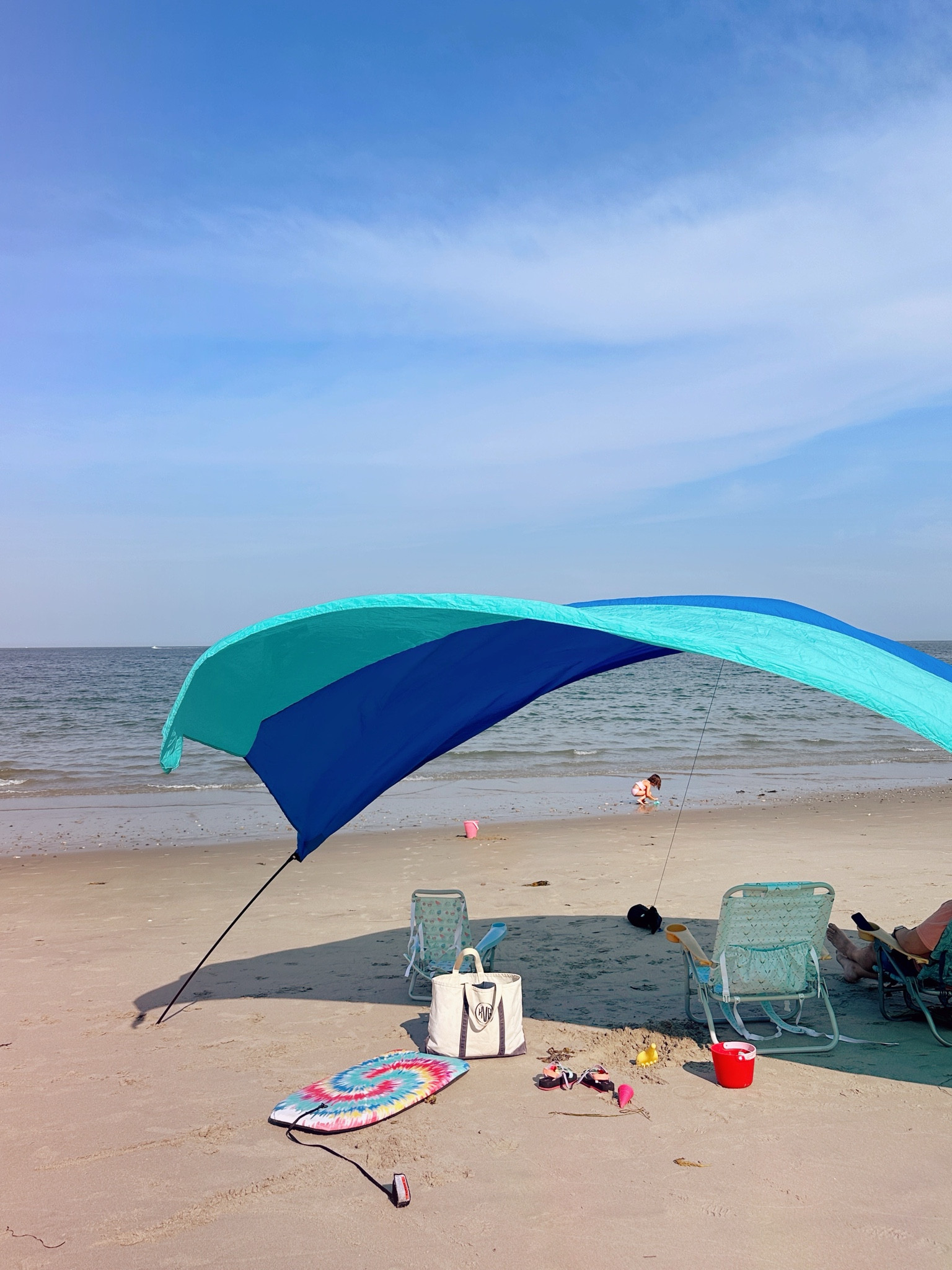 We’re avid beach goers so I’m always on the hunt for the best beach gear, and I’ve been tempted to try out the @Shibumishade since first hearing about it! The Shibumi team sent us one to test out and I jumped at the chance to see how it worked. 

My review: it’s incredibly lightweight to carry on and off the beach and I love how the storage bag is integrated into the design as a sandbag to anchor the structure. The set up was extremely easy, it took my husband and I about 2 minutes to get it unpacked and into the sand. It also provided way more shade than our old beach umbrella – we easily fit 4 adults under it on a recent beach day. We’ve used it on a beach day when the wind conditions were perfect, and the floating fabric is both quiet and kind of Zen! We also took it to the beach on a day with nearly zero wind and were still able to get some shade out of it, but with a tiny bit more fidgeting (I might invest in the wind assist clips for next summer). #ad

Thanks to the @Shibumishade team for letting us try it out! You can shop the Quiet Canopy Shibumi Shade on my @Ltk.shop page and use Domestikatedlife10 for 10% off $100! 

#LTKTravel #LTKFamily #LTKSeasonal