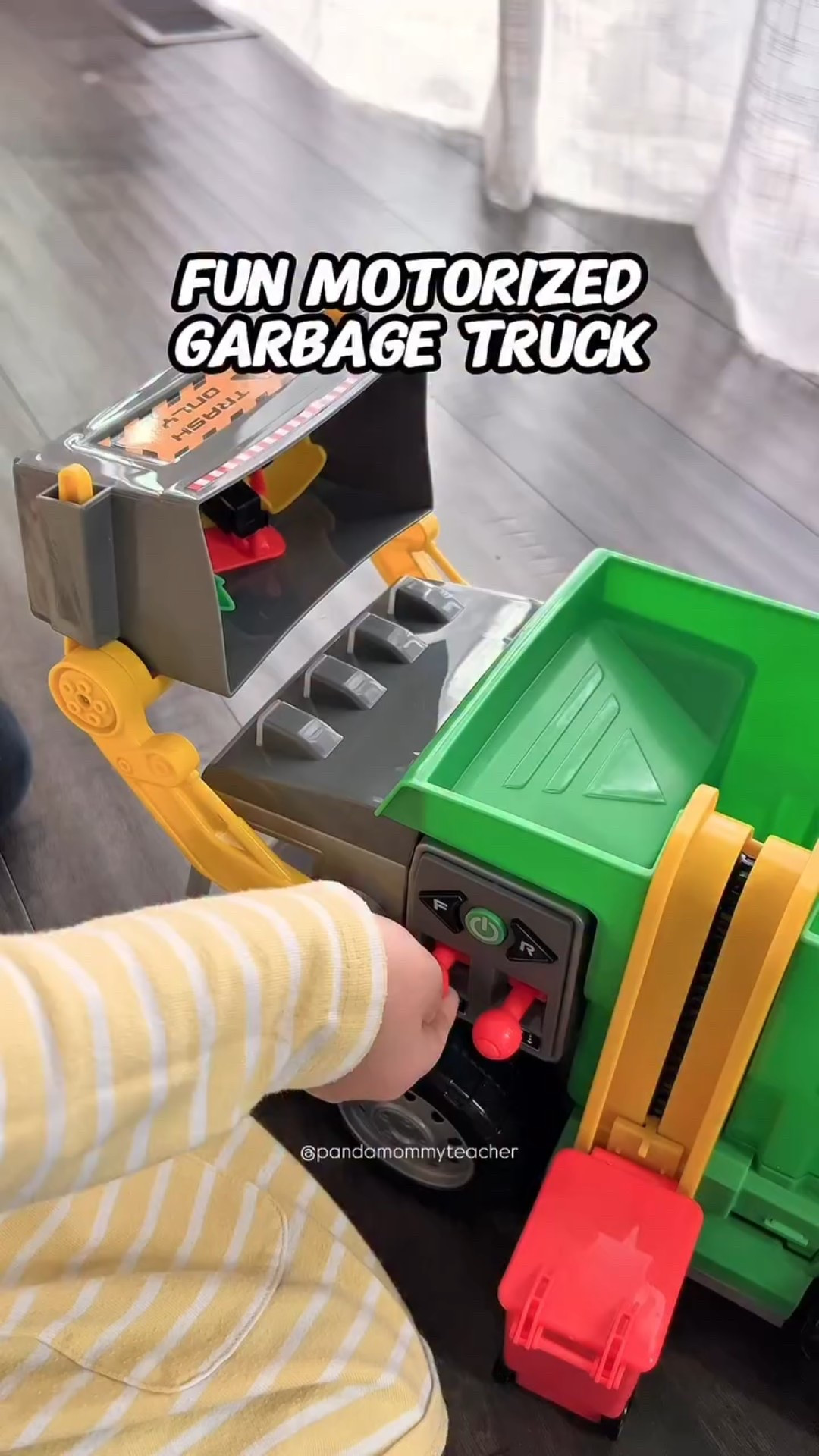 Not our usual magnetic tile fun, but this motorized garbage truck was too fun not to share! My kids are obsessed — tons of pretend play and giggles.

#STEMtoys #ToyTruckFun #KidsPretendPlay #MotorizedToys #toytrucks