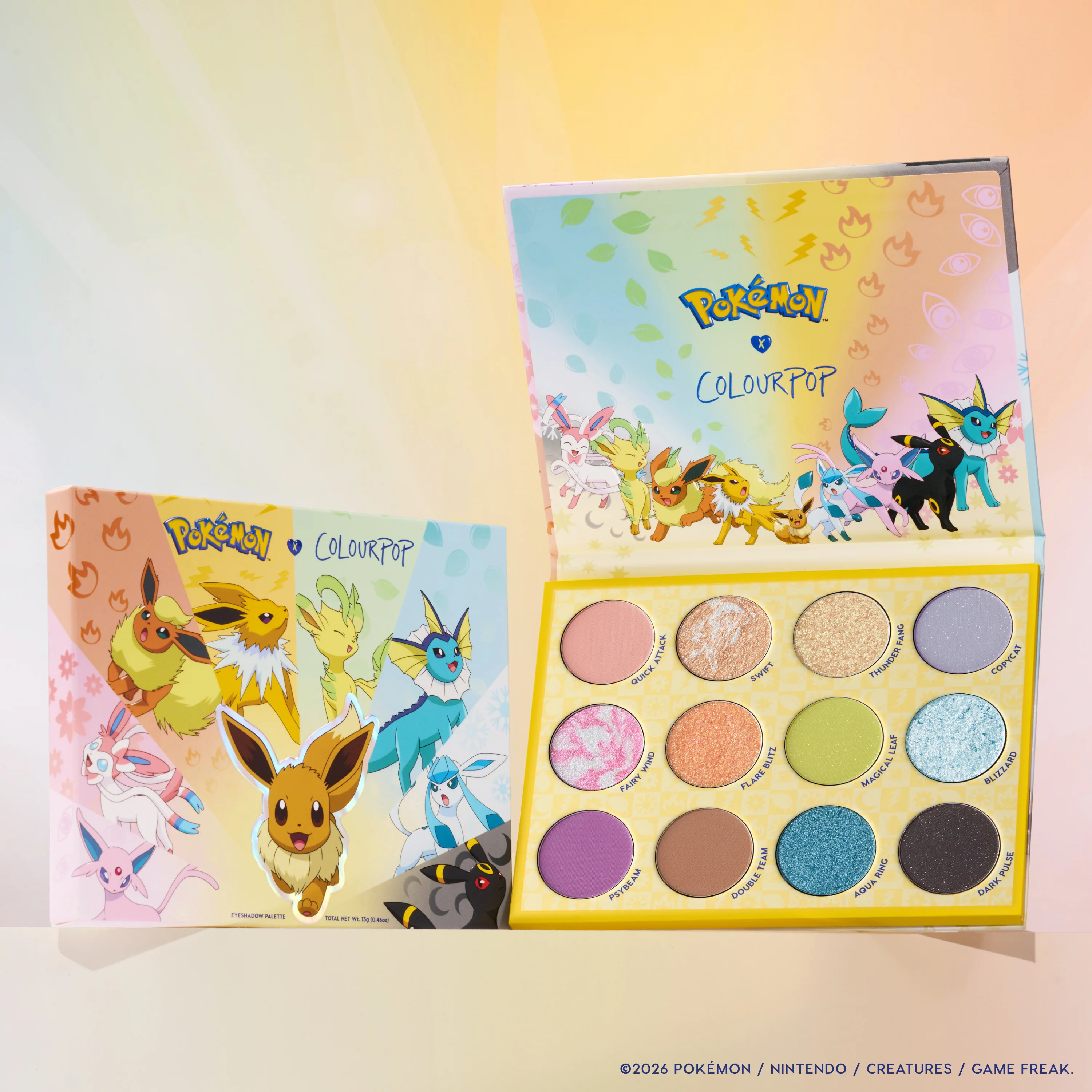 Eeveelution Eye Shadow | ColourPop | Colourpop