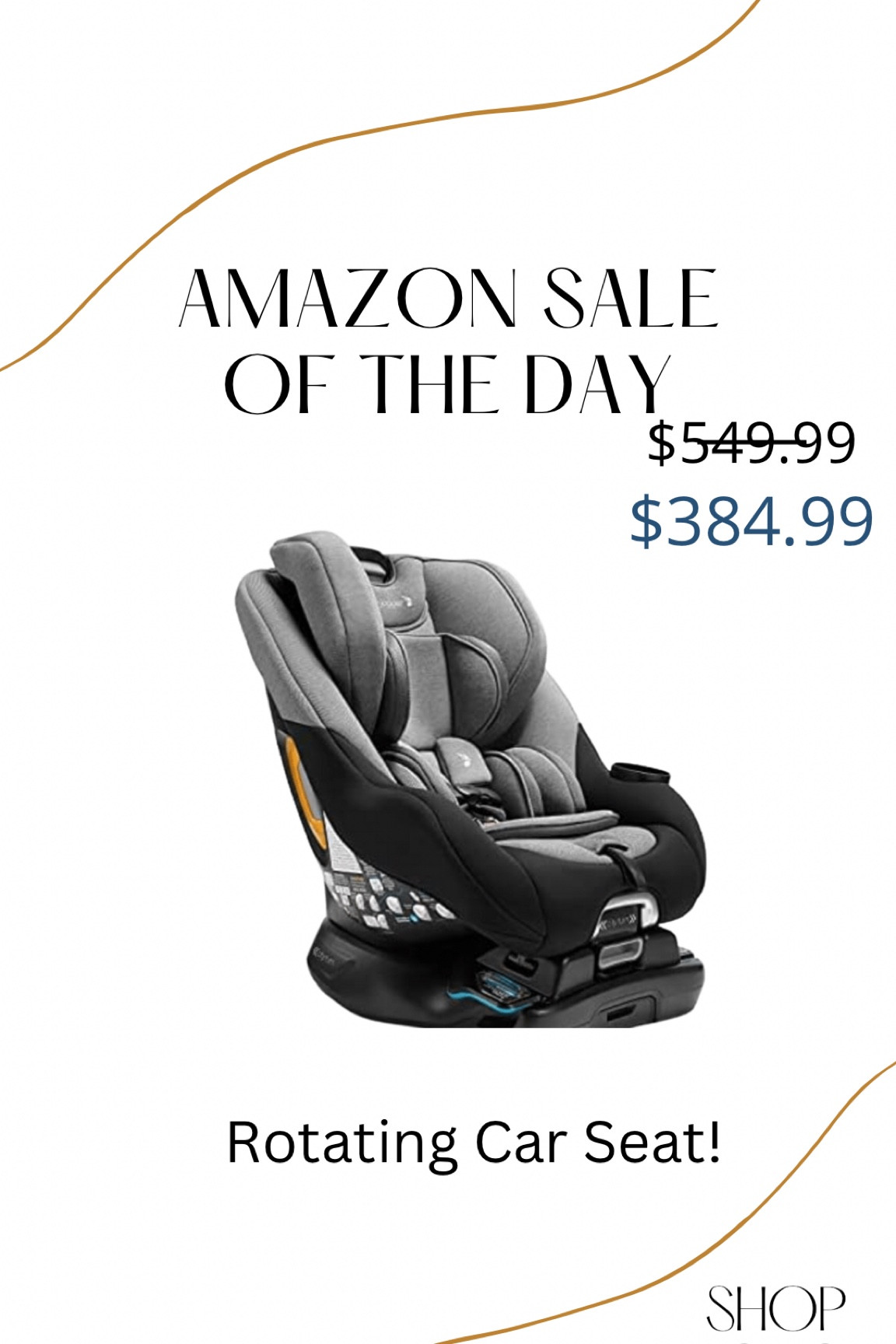 Our amazing rotating car seat is on SALE! Do not sleep on this one! Such a good deal for this car seat which we use daily of course! Truly such an amazing feature to have it rotate, makes getting the little one so much easier to get in and out of the car! 

Baby car seat sale, toddler car seat sale, baby jogger city turn convertible car seat

#LTKbaby #LTKkids #LTKsalealert