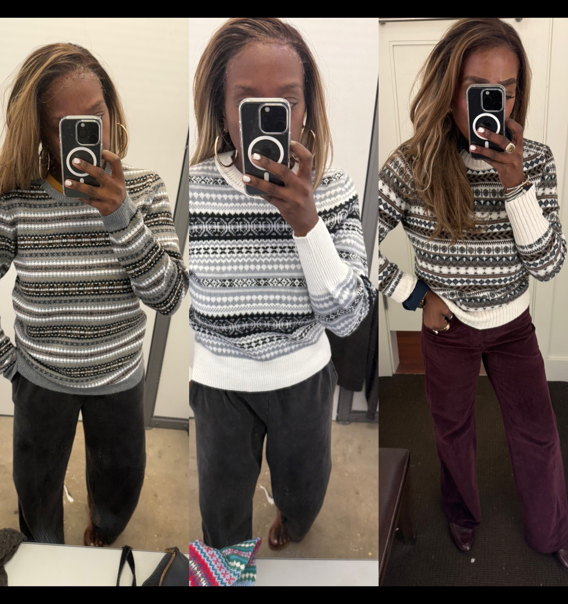 Fair isle 

#LTKHoliday #LTKootd #LTKOver40