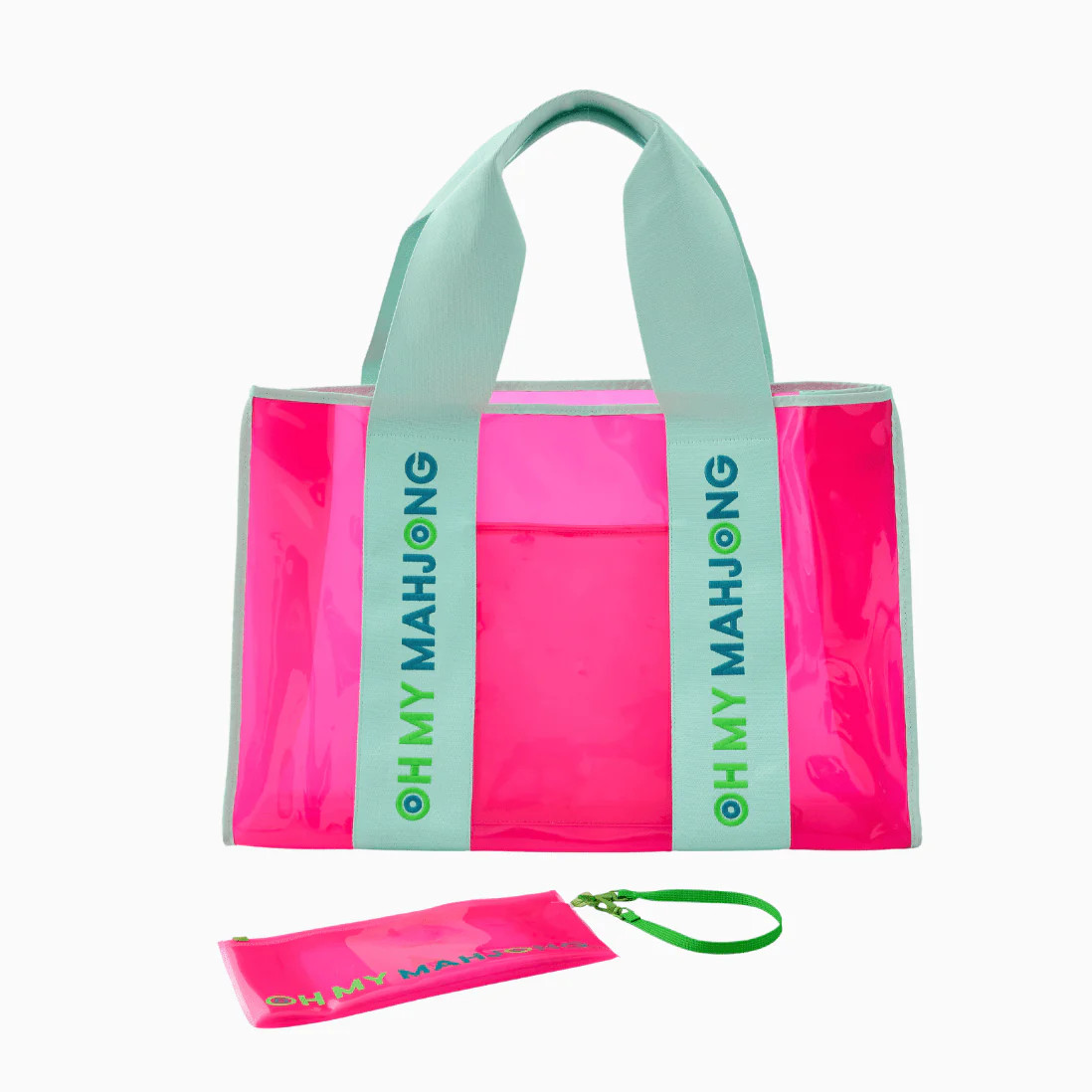 Pink Beach Bag | Oh My Mahjong