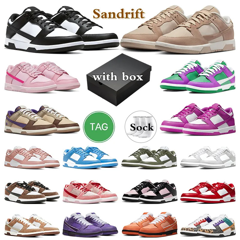 With Box Sandrift Outdoor Shoes Men Women Sneakers Panda Triple Pink Orange Lobster Medium Curry ... | DHGate