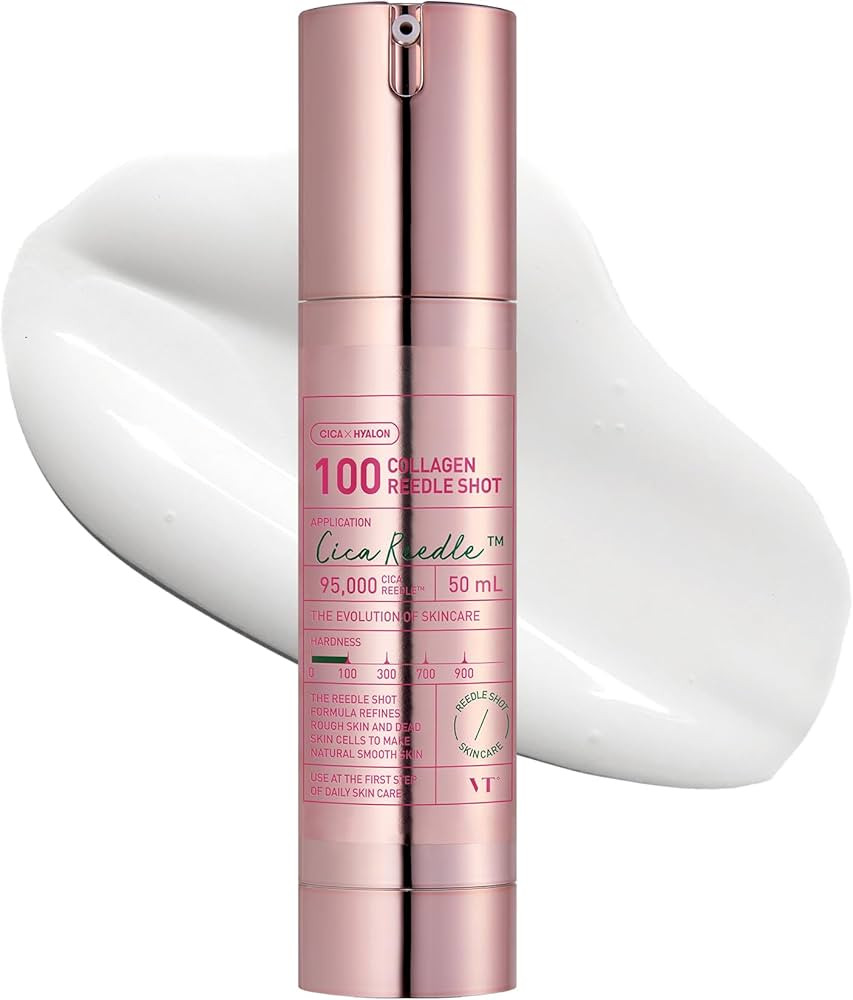 VT COSMETICS Collagen Reedle Shot 100, Microneedling Serum, Firming & Elasticity, 500Da Collagen ... | Amazon (US)