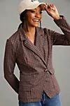 Maeve Collegiate Knit Blazer | Anthropologie (US)