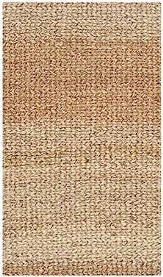 Safavieh Natural Fiber Collection NF732A Hand Woven Natural Jute Area Rug (2' x 3') | Amazon (US)