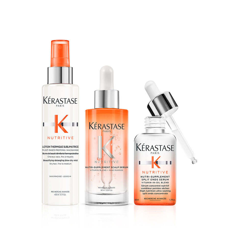 Nutritive Fine to Medium Dry Hair Treatment Set | Kerastase US