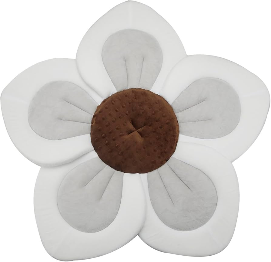 PandaEar Baby Bath Pad for Infant Newborn | Soft Flower 5 Petals for Sink Bathtub Essentials Show... | Amazon (US)