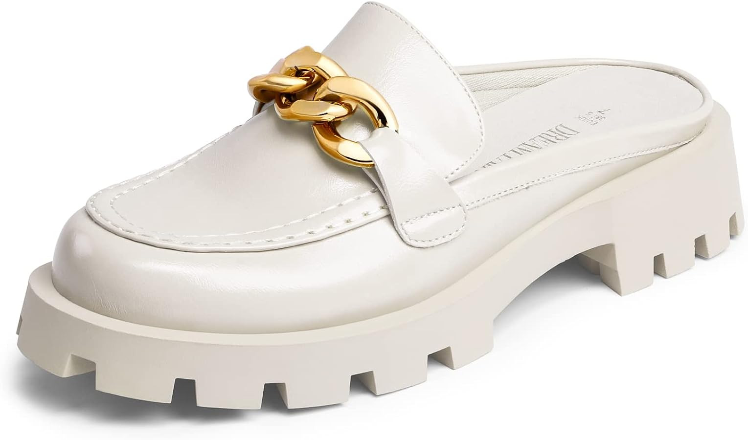 DREAM PAIRS Mules for Women Slip On Shoes Platform Thick Comfortable Women’s Chunky Flat Slides... | Amazon (US)