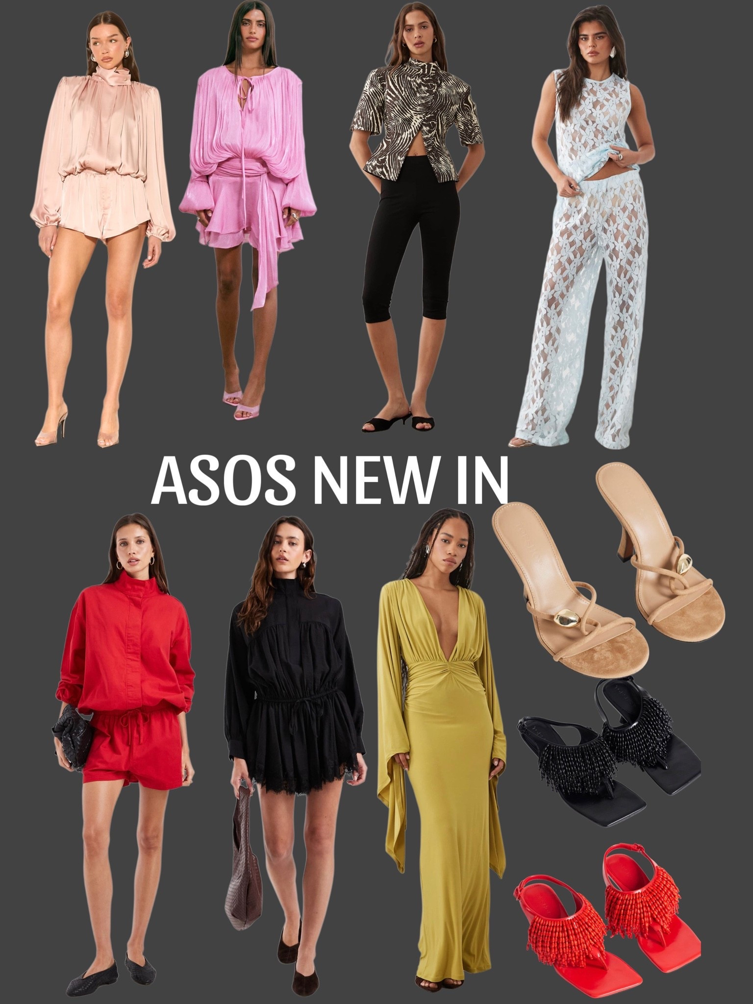 ASOS NEW IN

#LTKFashionMonth #LTKstyletip #LTKdresses